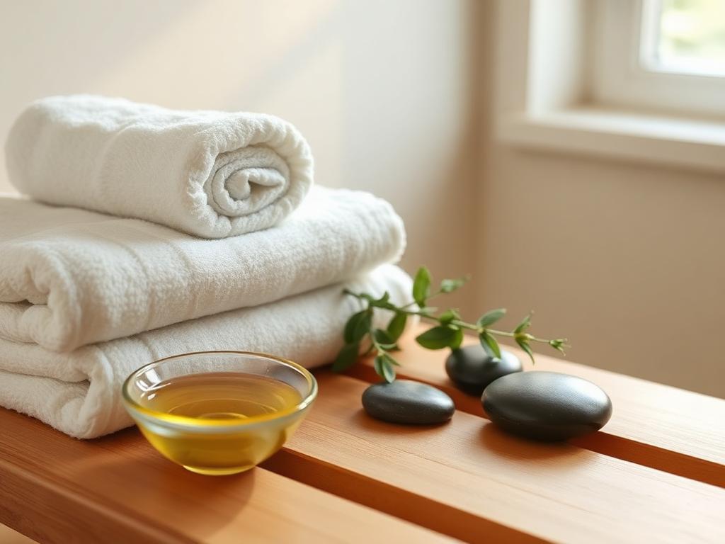 Therapies like massage for relaxation